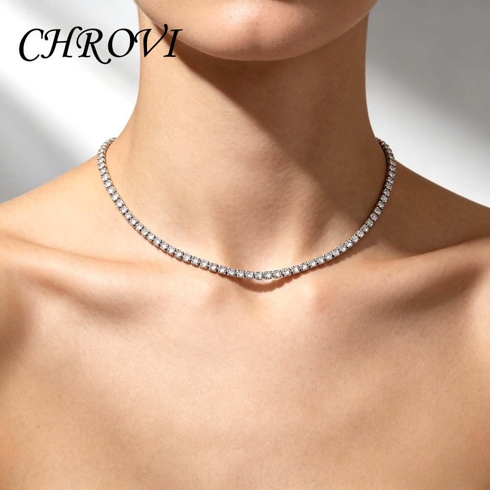 Tennis Bracelet Cubic - Sweet 925 Silver 40-45CM 2.5MM Cubic