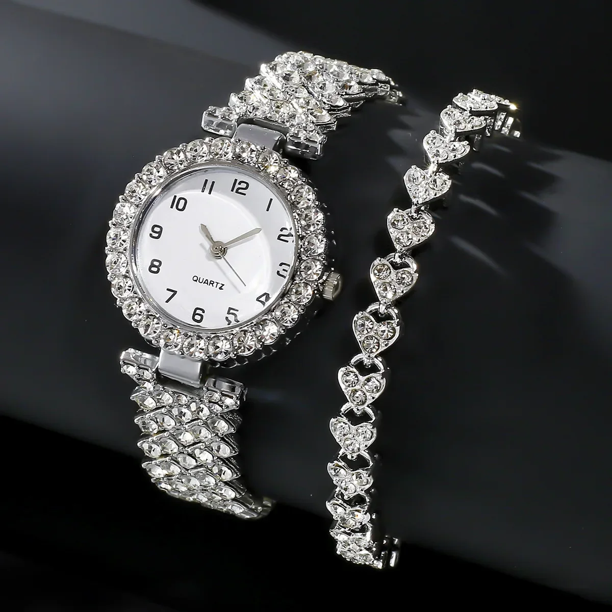 Jewelry Watches For Women - 1pcs/2pcs Luxury Fashion Women Watch Set