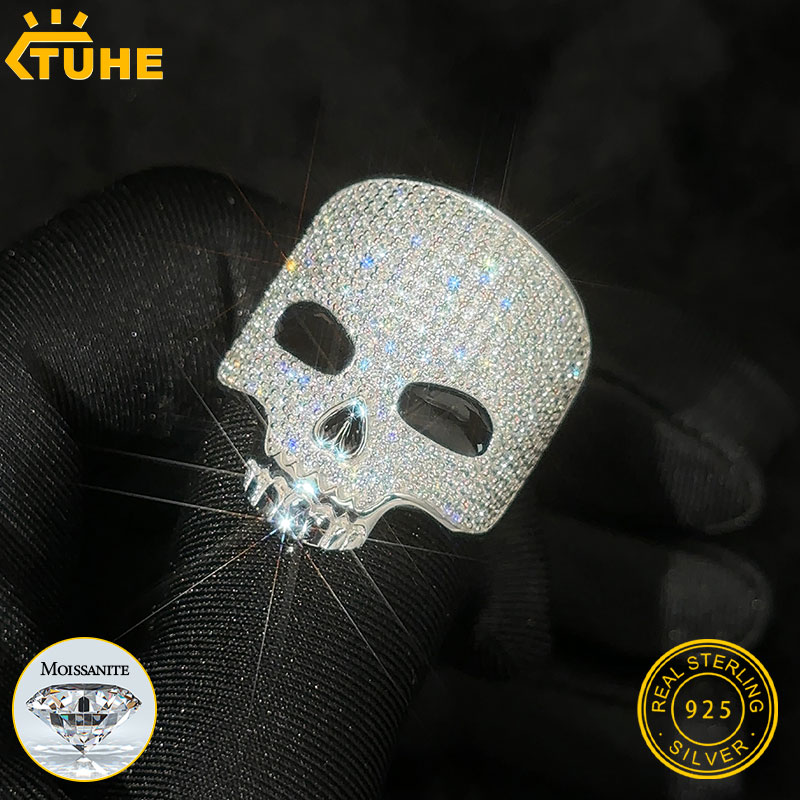 Couple Ring Set - TUHE Unisex 925 Silver Skeleton Ring