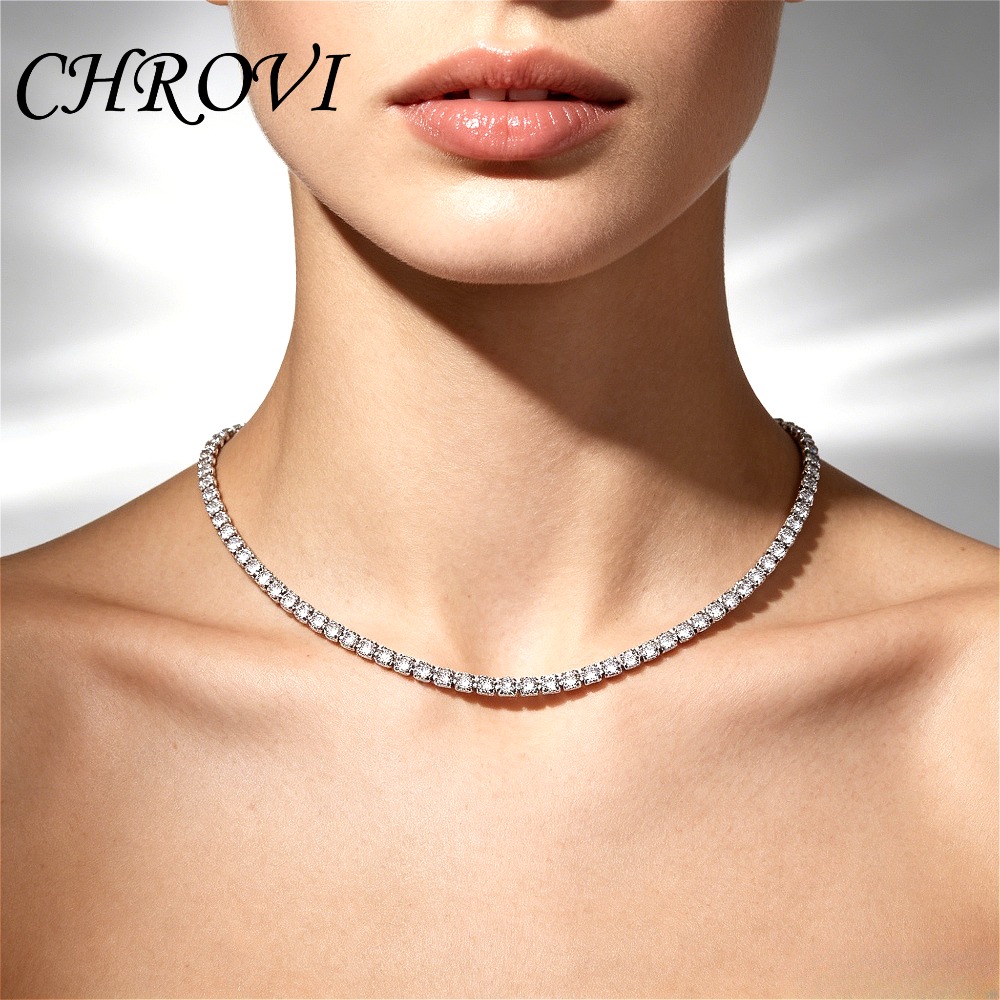 Sweet 925 Silver 40-45CM 2.5MM - Tennis Bracelet Cubic recension och pris