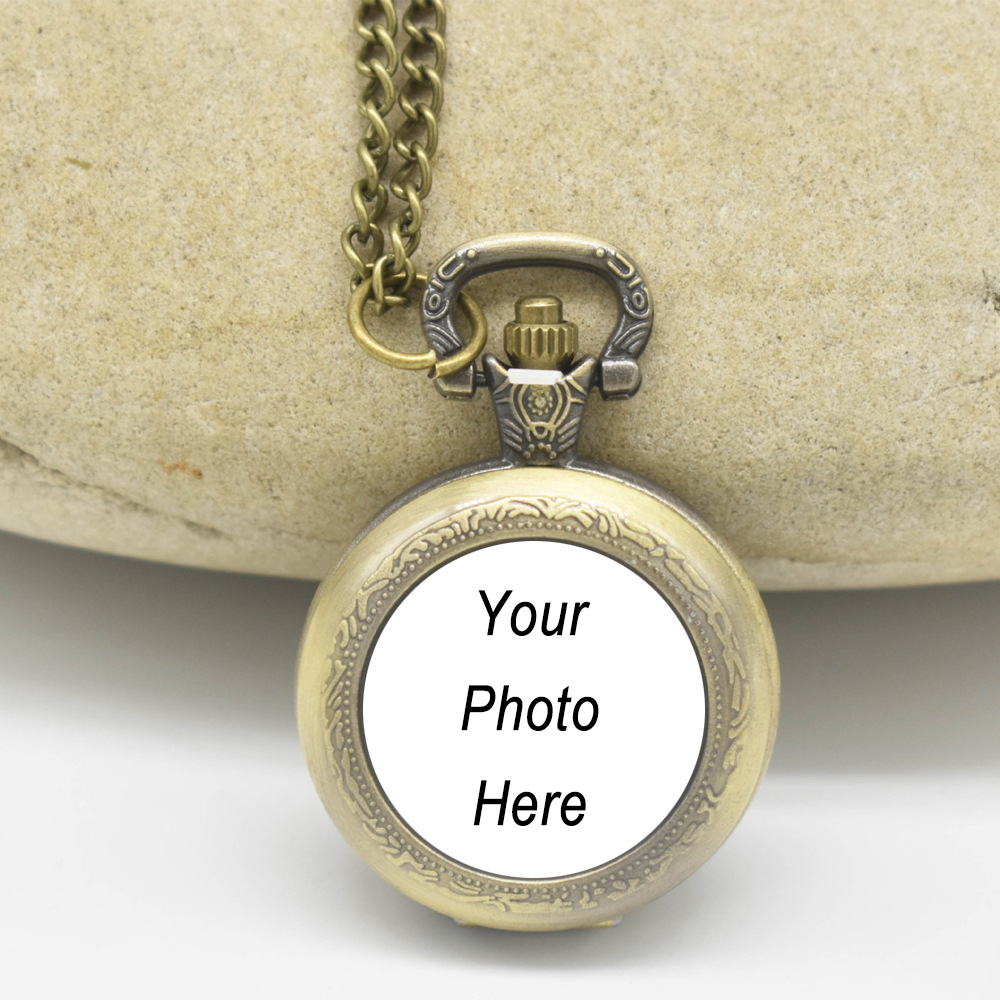 Custom Vintage Metal Pocket Wa - Jewelry Watches Women recension och pris