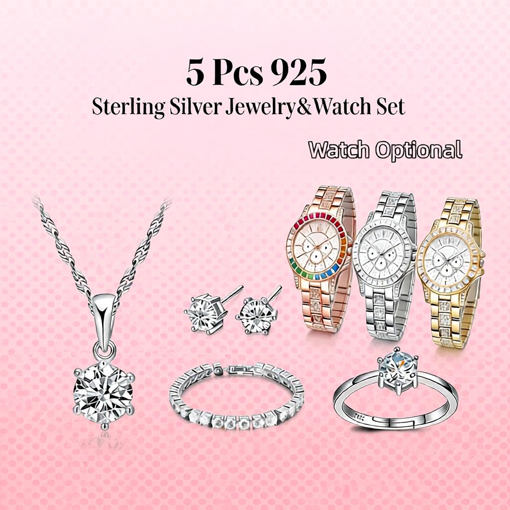 Pretty 925 Sterling Silver Geo - Best Jewelry Watches recension och pris