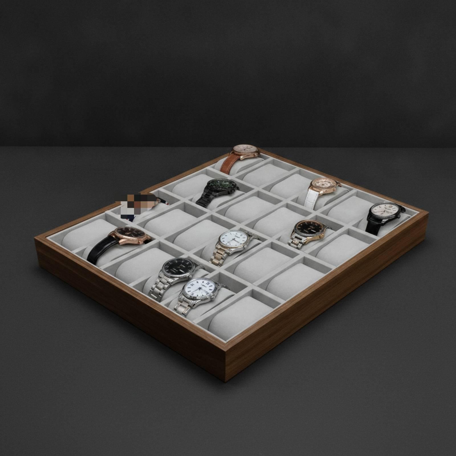 Watch Display Box Lumber Watch - Jewelry And Watches Box recension och pris