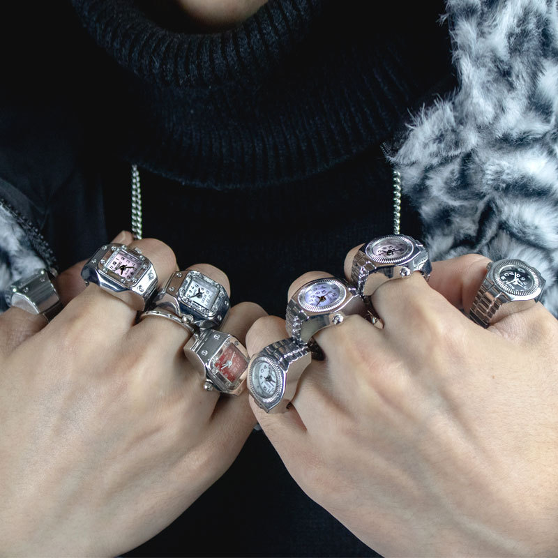 Kiss Jewelry Vintage Y2K Finge - Vintage Jewelry Watches Women recension och pris