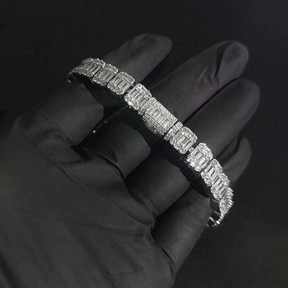 NY 8mm Cluster Tennis Bracelet - Tennis Bracelet Cubic recension och pris