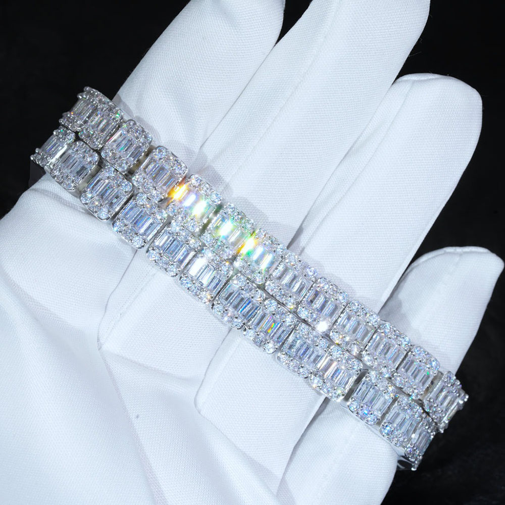 NY 8mm Cluster Tennis Bracelet - Tennis Bracelet Cubic recension och pris