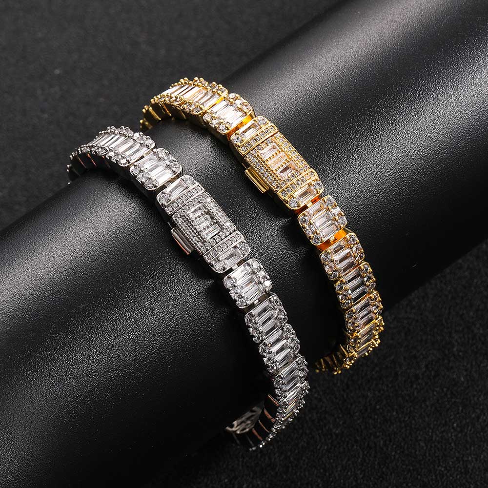 NY 8mm Cluster Tennis Bracelet - Tennis Bracelet Cubic recension och pris