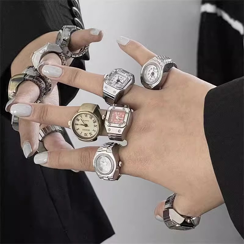 Vintage Sliver Mini Punk Watch - Vintage Jewelry Watches Women recension och pris