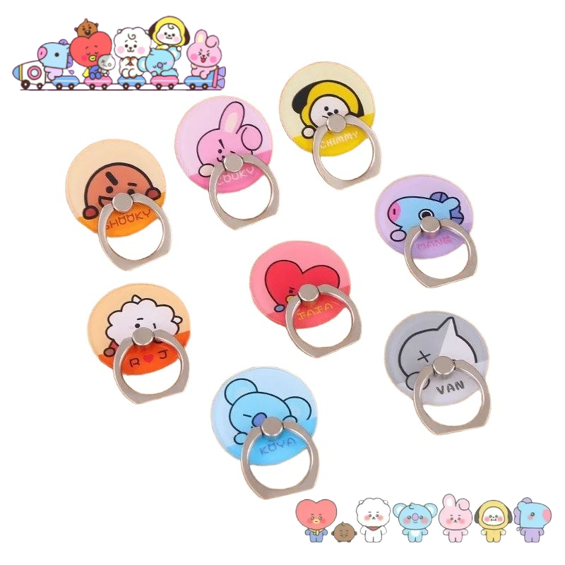 BT21 cartoon cute strong adhes - Couple Ring Set recension och pris