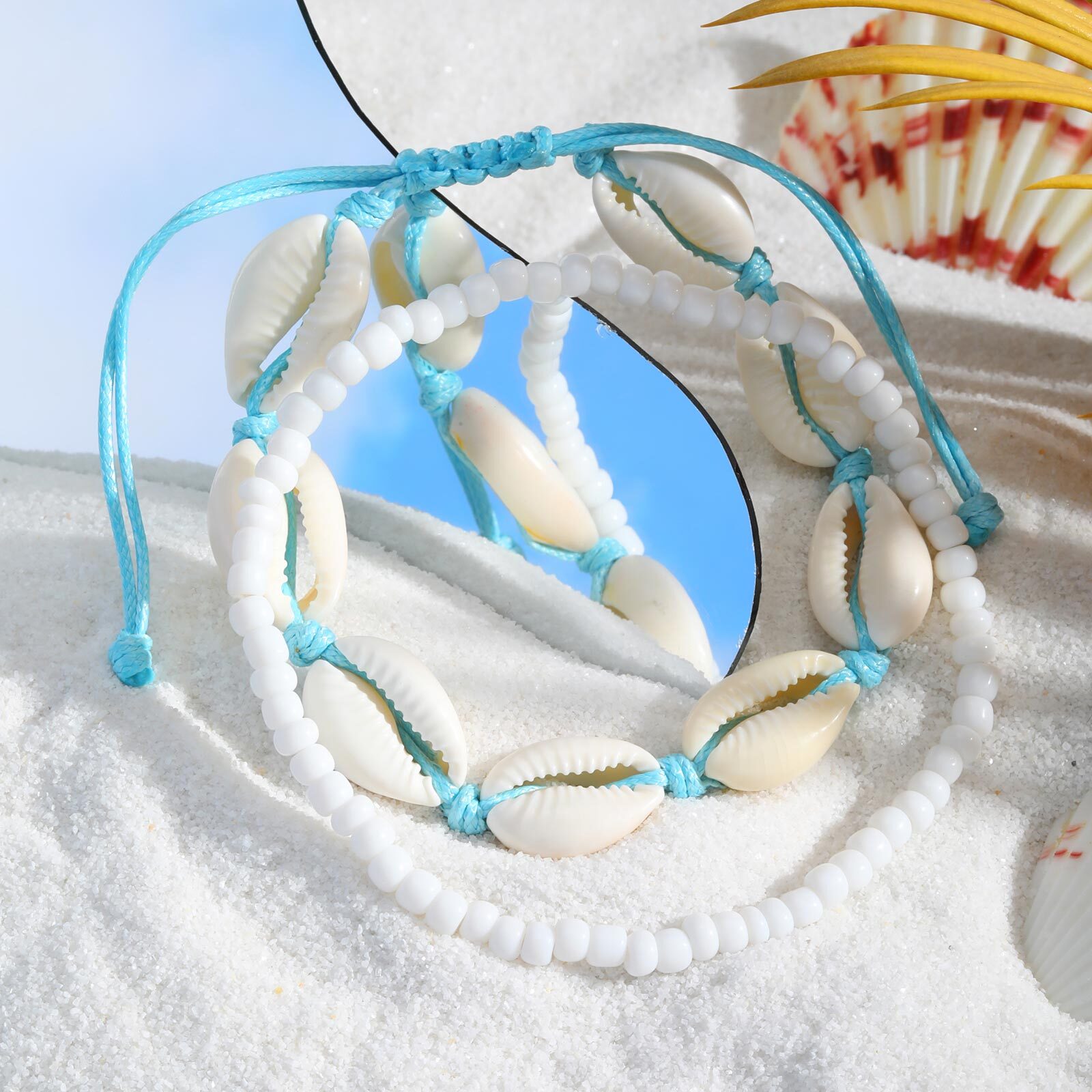 Cowrie Shell Ankle Bracelet fo - Jc Jewelry & Watches Reviews recension och pris