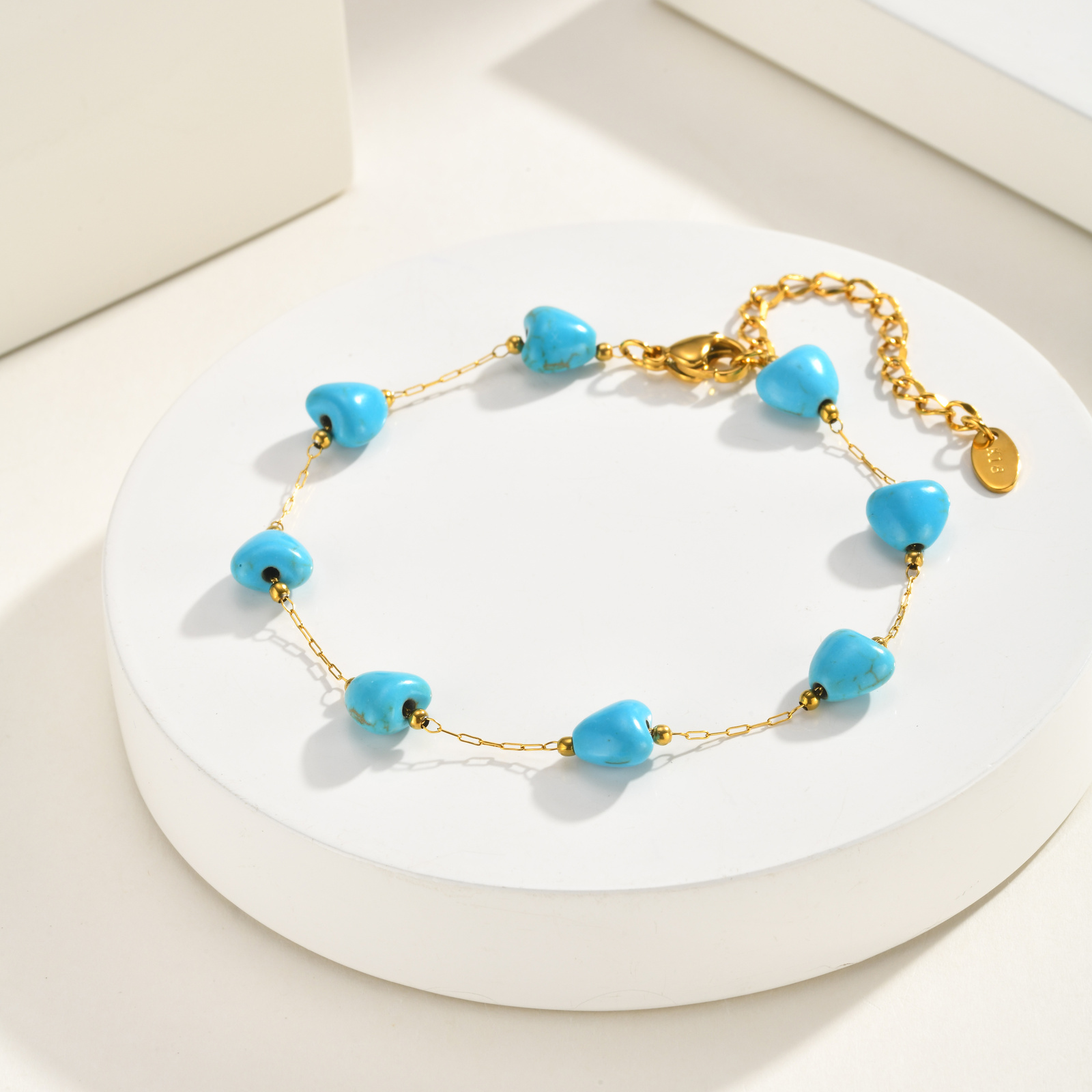 Turquoise Heart Anklet, Women' - Jc Jewelry & Watches Reviews recension och pris