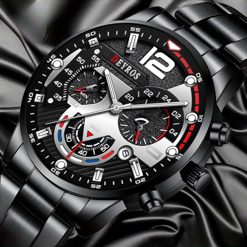 3pcs/set Fashion Men's Watch B - Best Jewelry Watches recension och pris