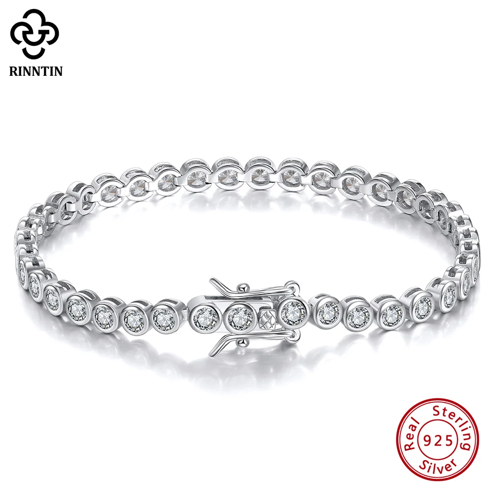Rinntin Shiny Tennis Bracelet  - Tennis Bracelet Cubic recension och pris