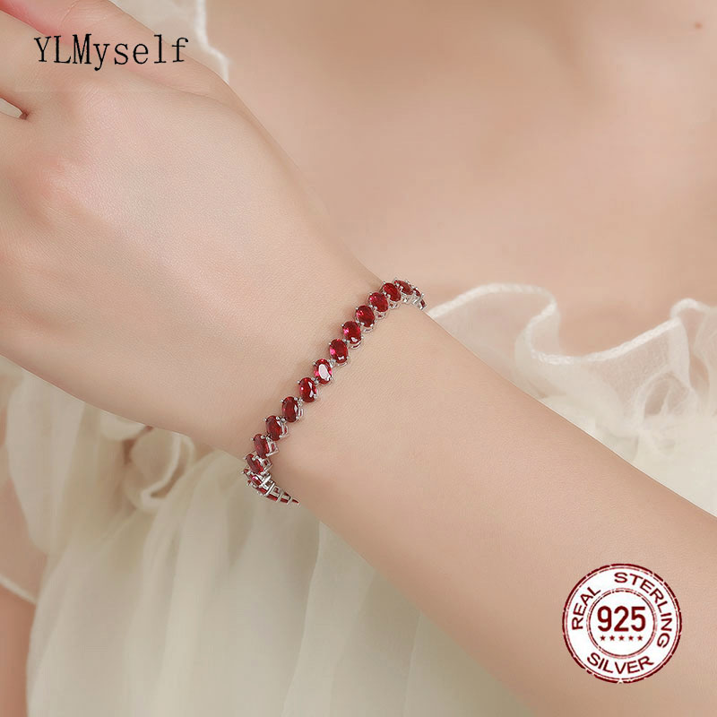 Real 925 Fine Jewelry Pave 4*6 - Tennis Bracelet Cubic recension och pris