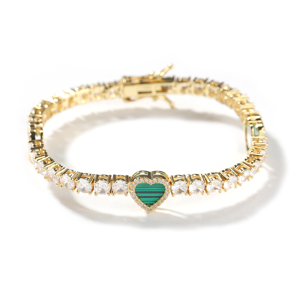 THE BLING KING 4mm Black Clove - Tennis Bracelet Cubic recension och pris