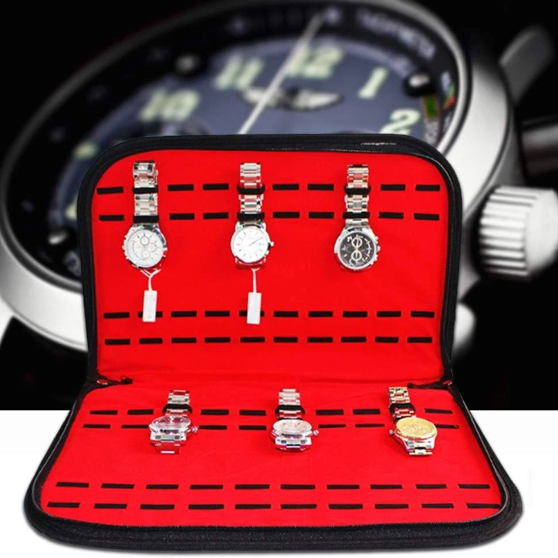 20 Slots Watch Storage Bag Con - Jewelry And Watches Box recension och pris