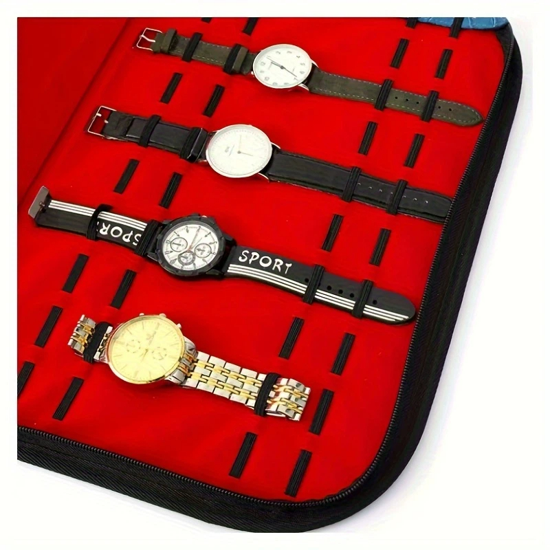 20 Slots Watch Storage Bag Con - Jewelry And Watches Box recension och pris