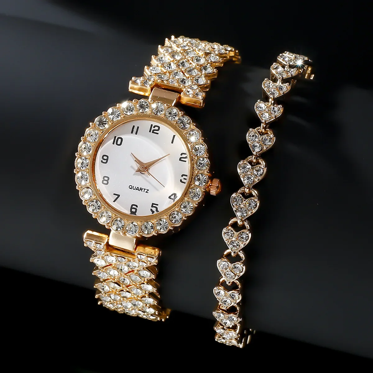 1pcs/2pcs Luxury Fashion Women - Jewelry Watches For Women recension och pris