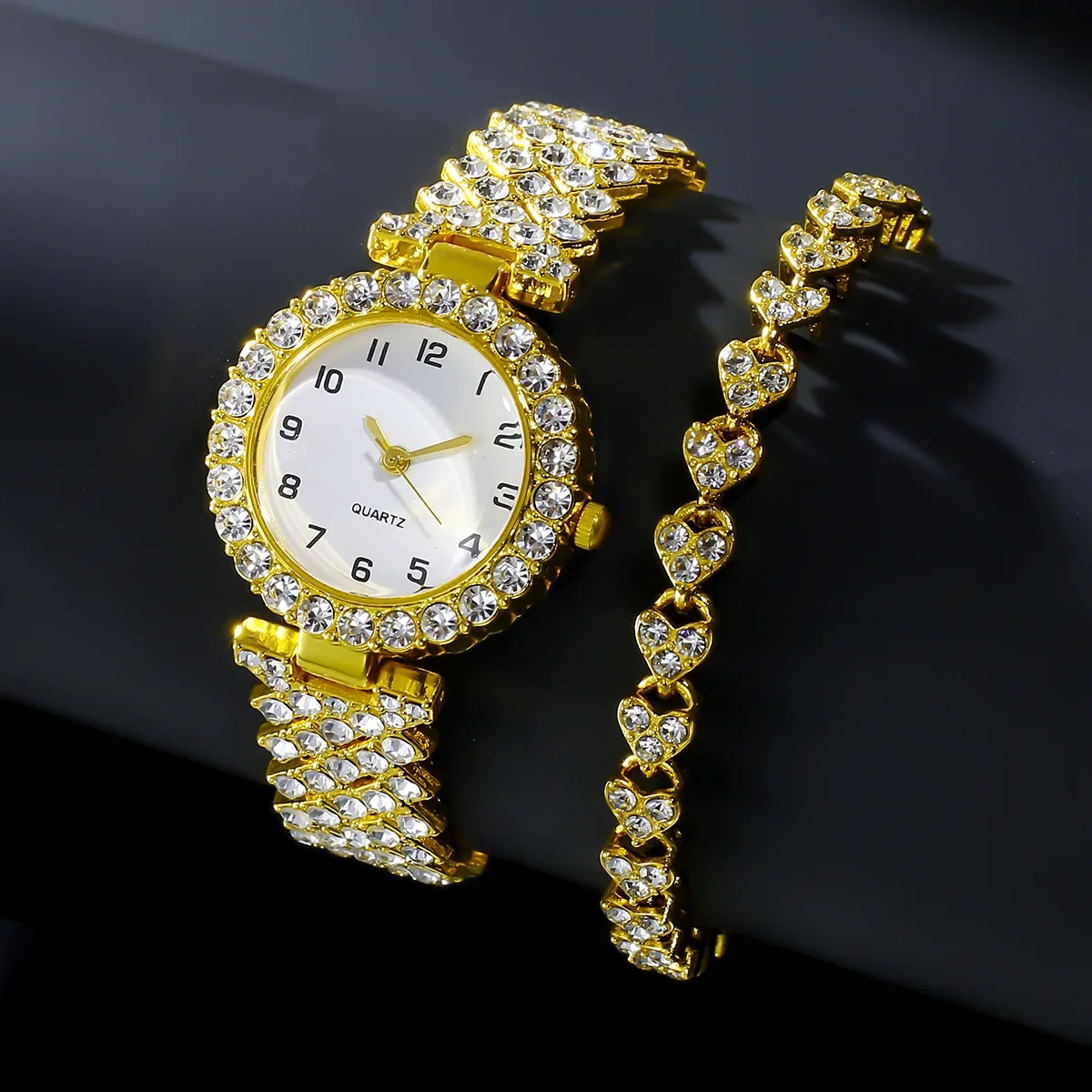 1pcs/2pcs Luxury Fashion Women - Jewelry Watches For Women recension och pris