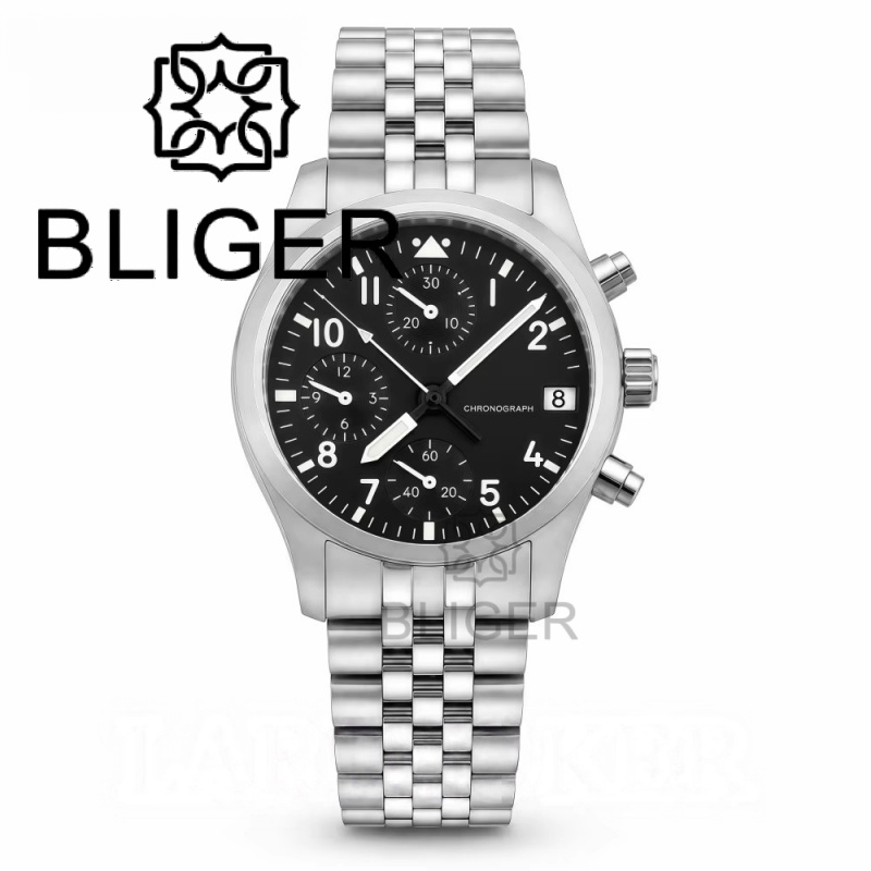BLIGER Full Black Brushed 38mm - Jewelry And Watches recension och pris