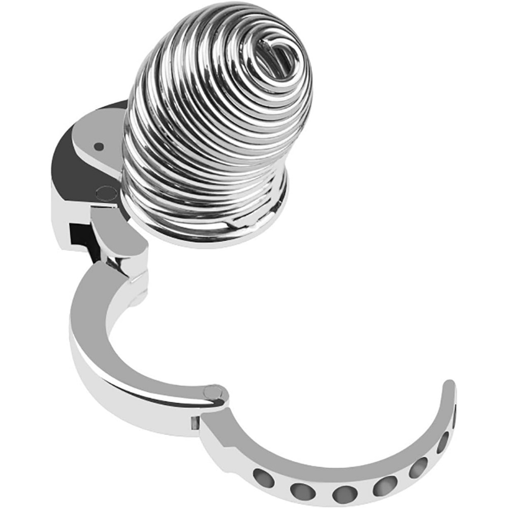 Push Lock Adjustable Chastity  - Couple Ring Set recension och pris