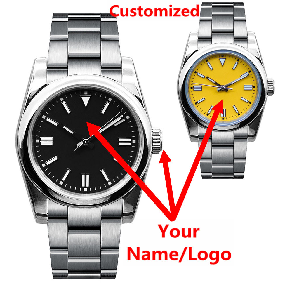 Custom Logo Mens Watch Sapphir - Jewelry And Watches recension och pris