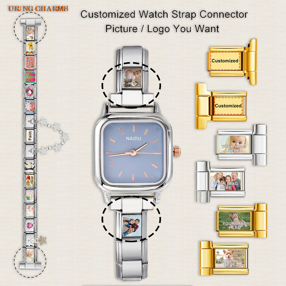 1 pair Picture Logo Customized - Jewelry Watches Women recension och pris