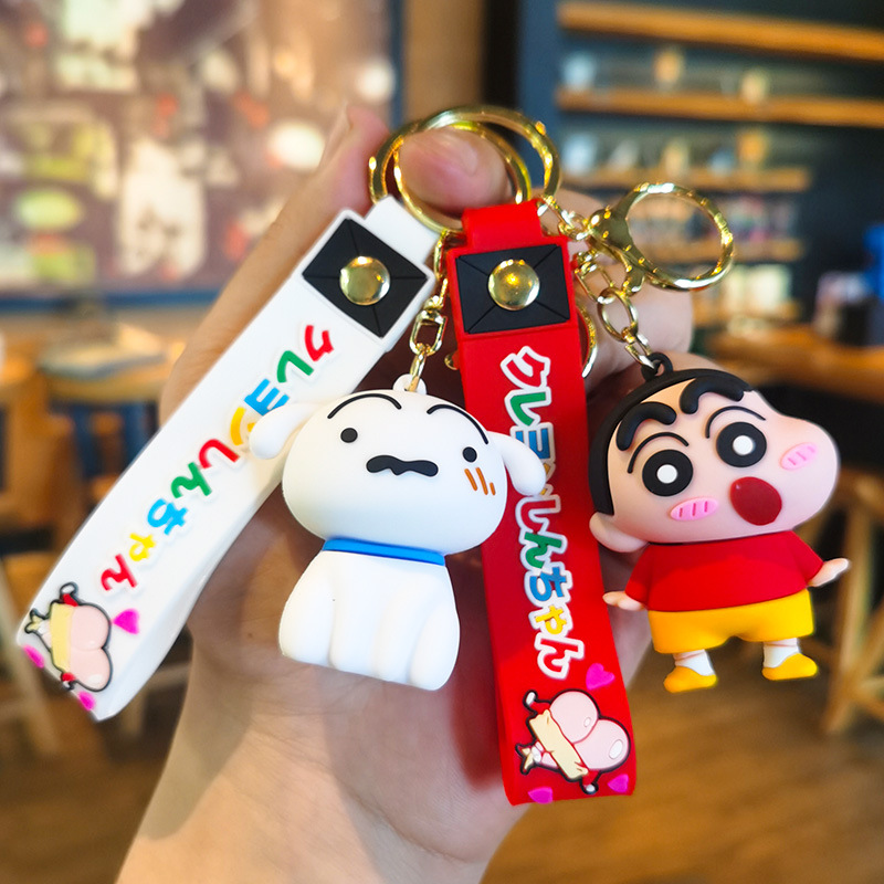 New cartoon cute wax Shin-chan - Couple Ring Set recension och pris