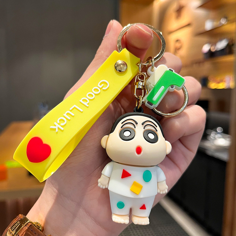 New cartoon cute wax Shin-chan - Couple Ring Set recension och pris