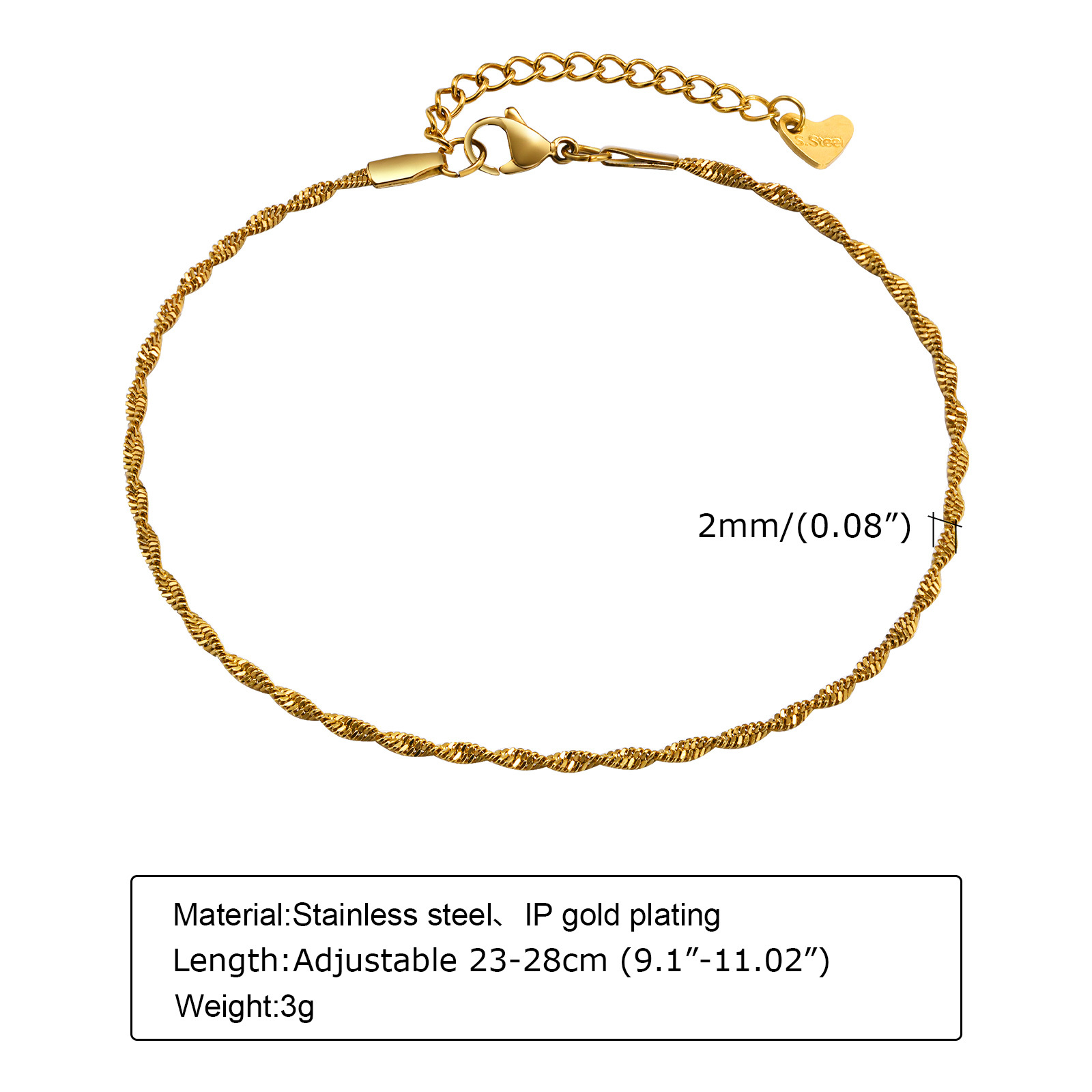 Women's Waterproof Stainless S - Jc Jewelry & Watches Reviews recension och pris